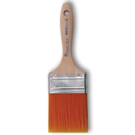 3 Straight Paint Brush, PBT Bristle, 1